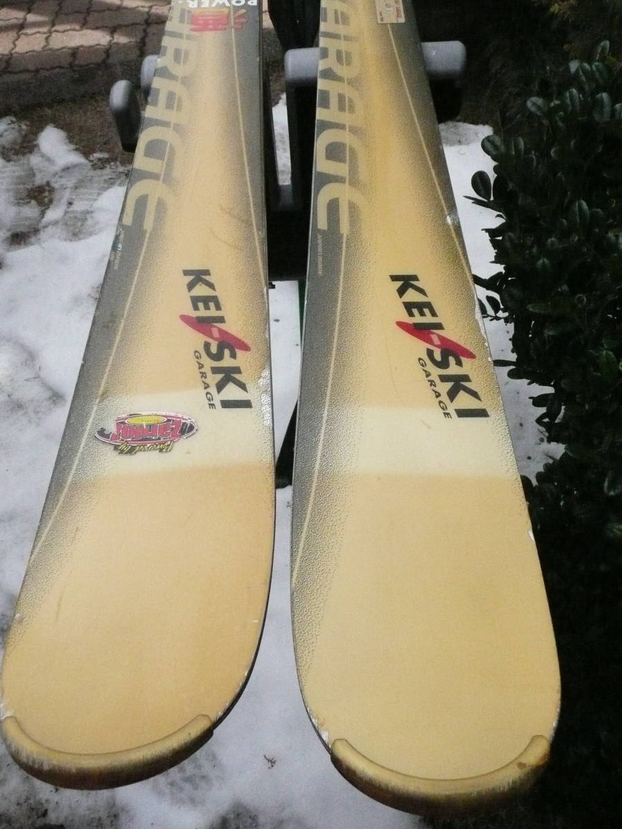 KEI-SKI GARAGE/ケイスキー 良品/希少カービングスキー板(旧KAZAMA/TC2  