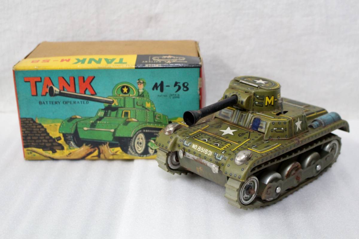 レア Modern Toysモダン トーイ Tankタンク M 58 ブリキおもちゃ 戦車 サイズ約10 7 18 3 9 5 昭和レトロ当時物ビンテージ 自動車 売買されたオークション情報 Yahooの商品情報をアーカイブ公開 オークファン Aucfan Com レア Modern Toysモダン トーイ Tankタンク M 58 ブリキおもちゃ 戦車 サイズ約10 7 18 3 9 5 昭和レトロ当時物ビンテージ 自動車 売買されたオークション情報 Yahooの商品情報をアーカイブ公開 オークファン Aucfan Com