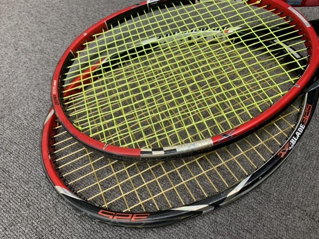 1711●中古品　ヨネックス、ヘッド、ブリヂストン　 テニスラケット６本セット