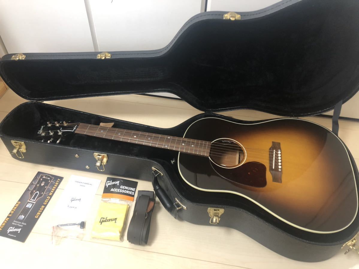 美品】Gibson J-45 Standard lefty left hand 左利き 弦オマケ