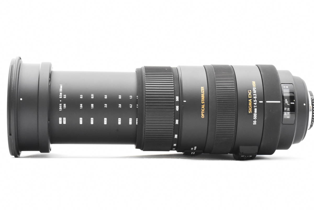 SIGMA シグマ APO 50-500mm F4.5-6.3 DG OS HSM Nikon ニコン用 レンズ 