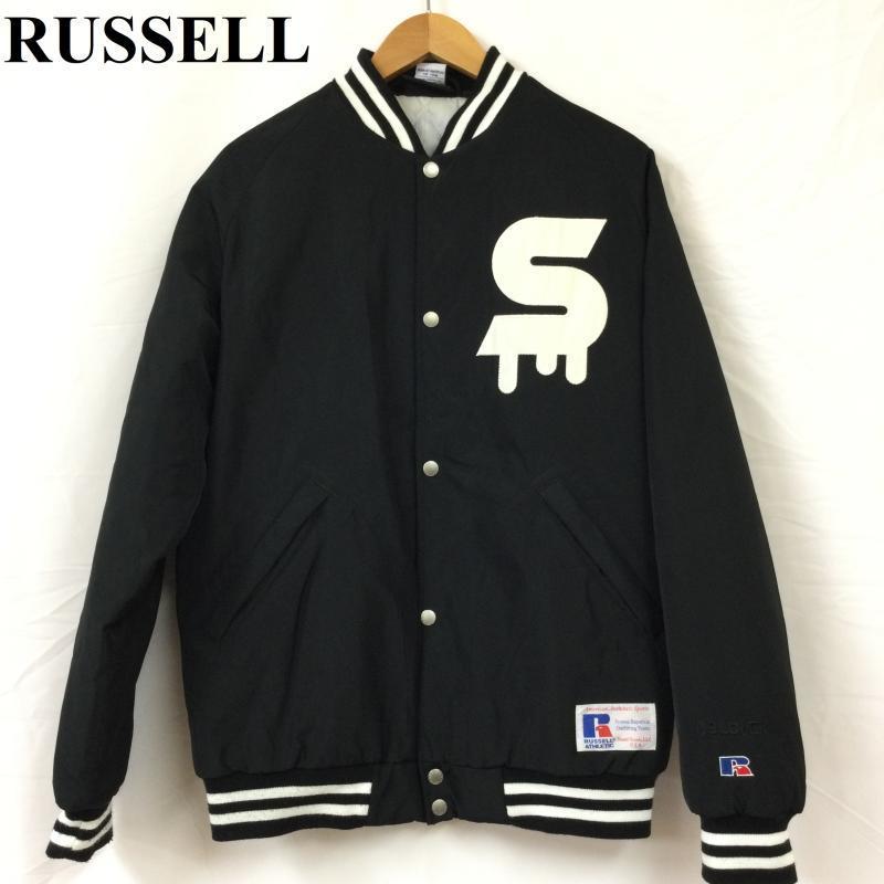 ラッセル RUSSELL SLOPER 中綿　スタジャン　ATHLETIC パディングアップリケ　453103 ジャケット、上着 ジャケット、上着 L