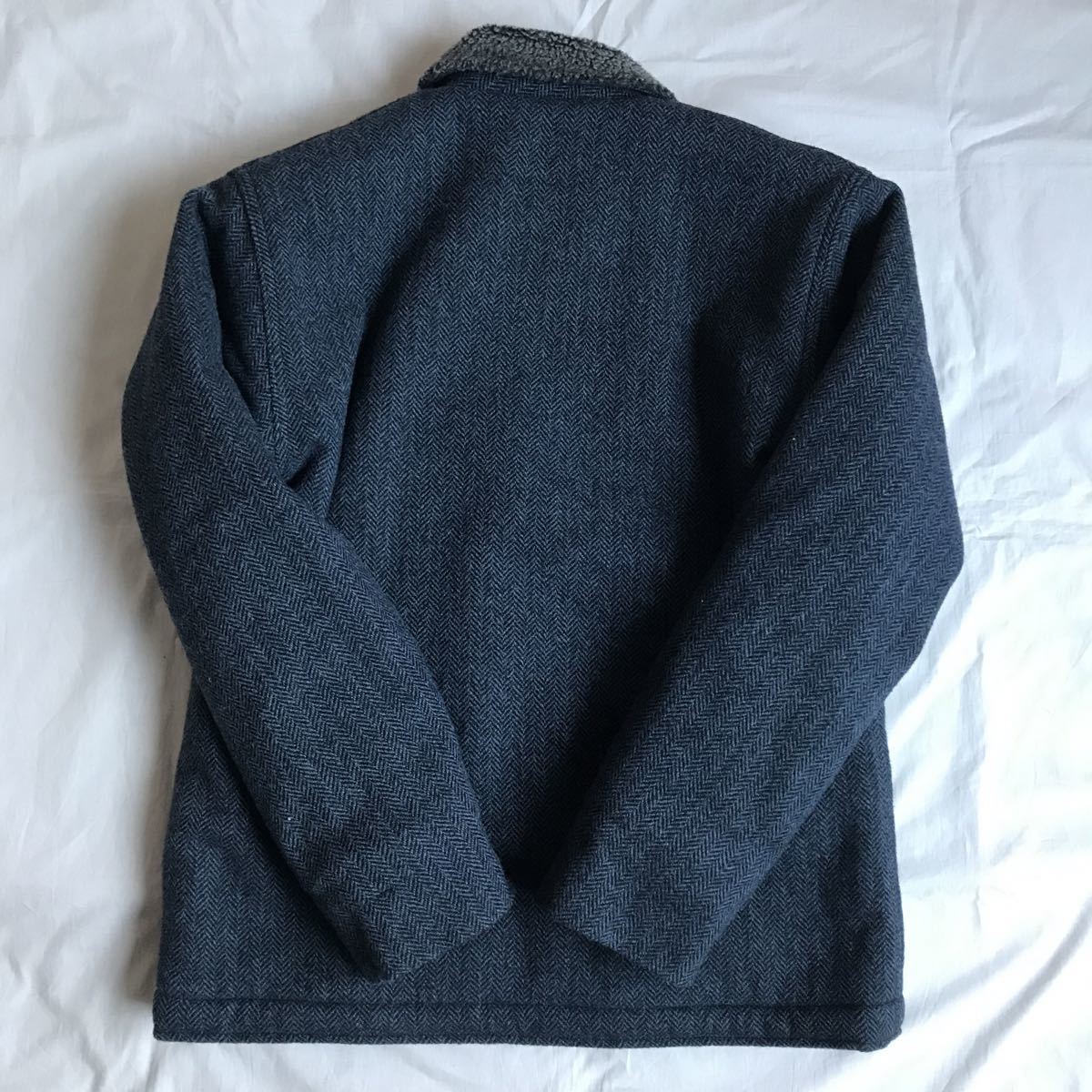 美品◎ BONCOURA デッキジャケット [デッドツイードヘリンボーン]38 