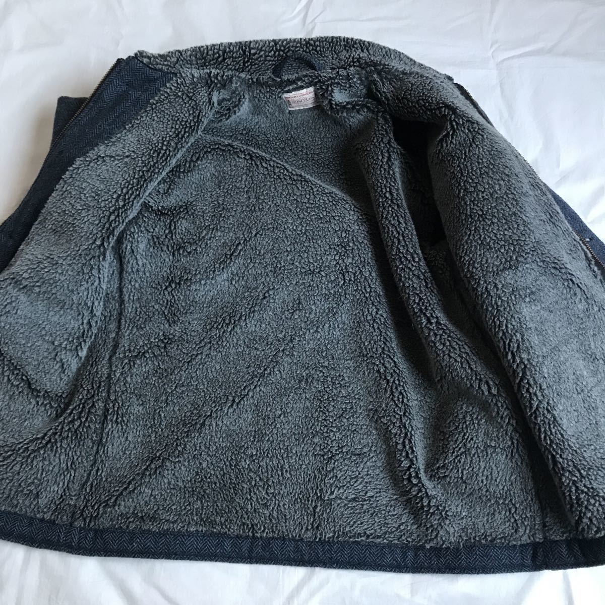 美品◎ BONCOURA デッキジャケット [デッドツイードヘリンボーン]38 