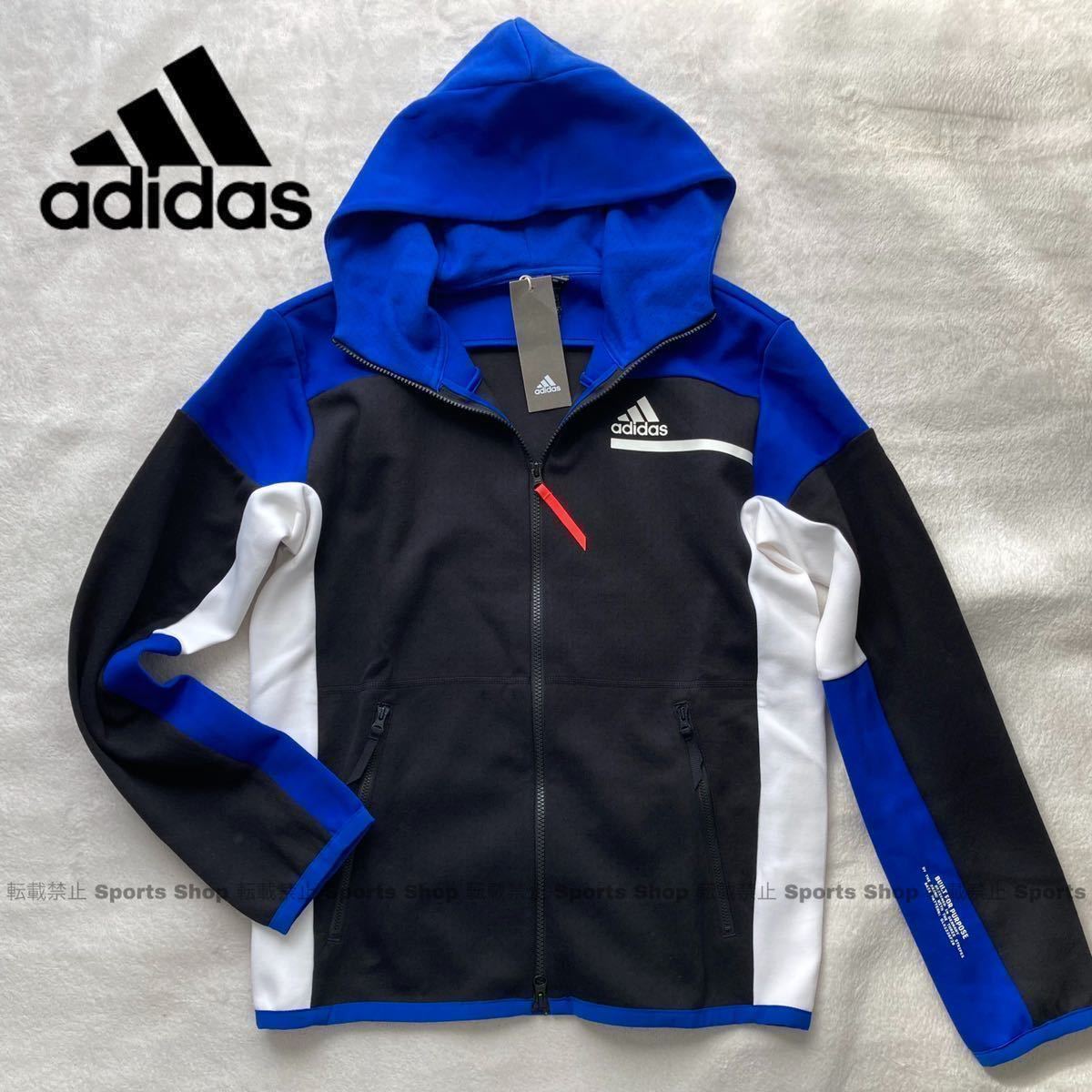 2xl Xo 正規品 Adidas アディダス Z N E Zne フルジップ ジャケット パーカー スウェット ジャージ 黒 青 ブラック ブルー Gm6532 パーカ 売買されたオークション情報 Yahooの商品情報をアーカイブ公開 オークファン Aucfan Com