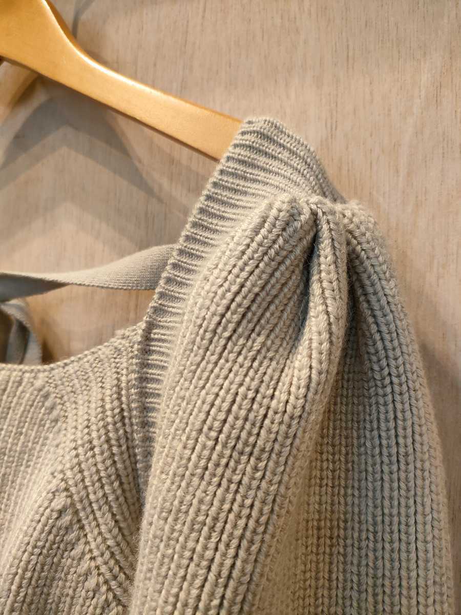 Birthday Bash バースデーバッシュ オフショルダー ニット セーター 背中リボン 胸開き グレー Iw2223 Mサイズ 売買されたオークション情報 Yahooの商品情報をアーカイブ公開 オークファン Aucfan Com