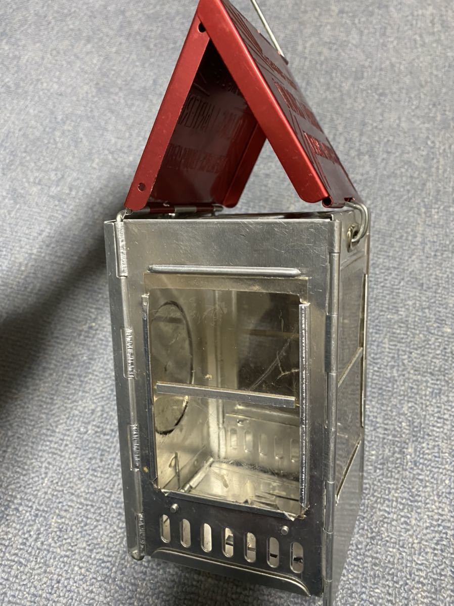 60'sビンテージ東京TOPキャンドルランタン 屋根型 フォールディング