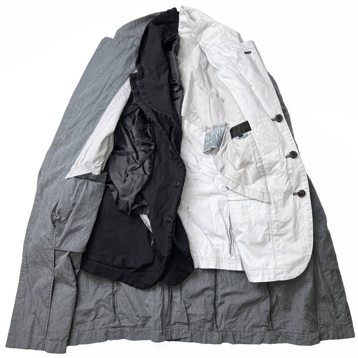 commedesgarcons 2011ss多重人格レイヤードジャケット commedesgarcons 2011ss多重人格レイヤードジャケット｜COMME des