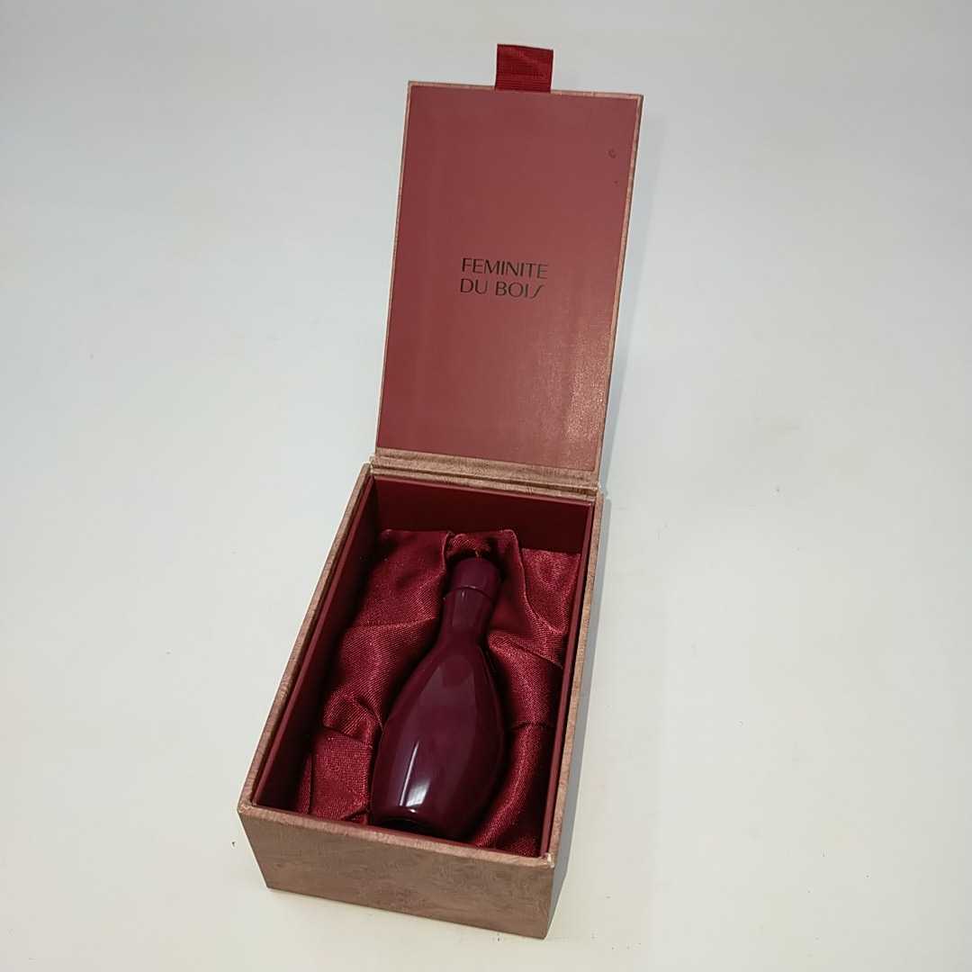 ○美品○資生堂 フェミニテ・ドゥ・ボワ 香水 FEMINITE DU BOIS 7.5ml 