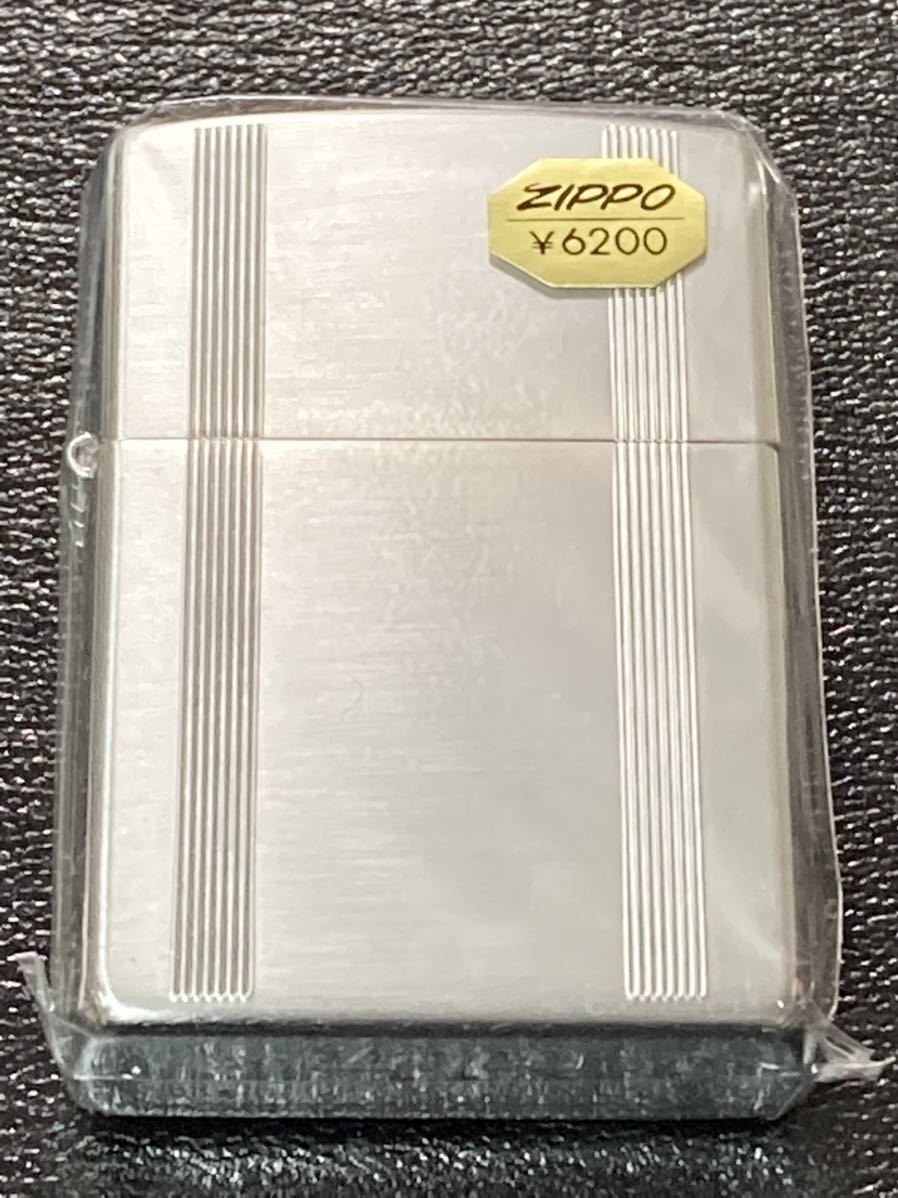 zippo 前面 刻印 シルバー 2002年製 silver