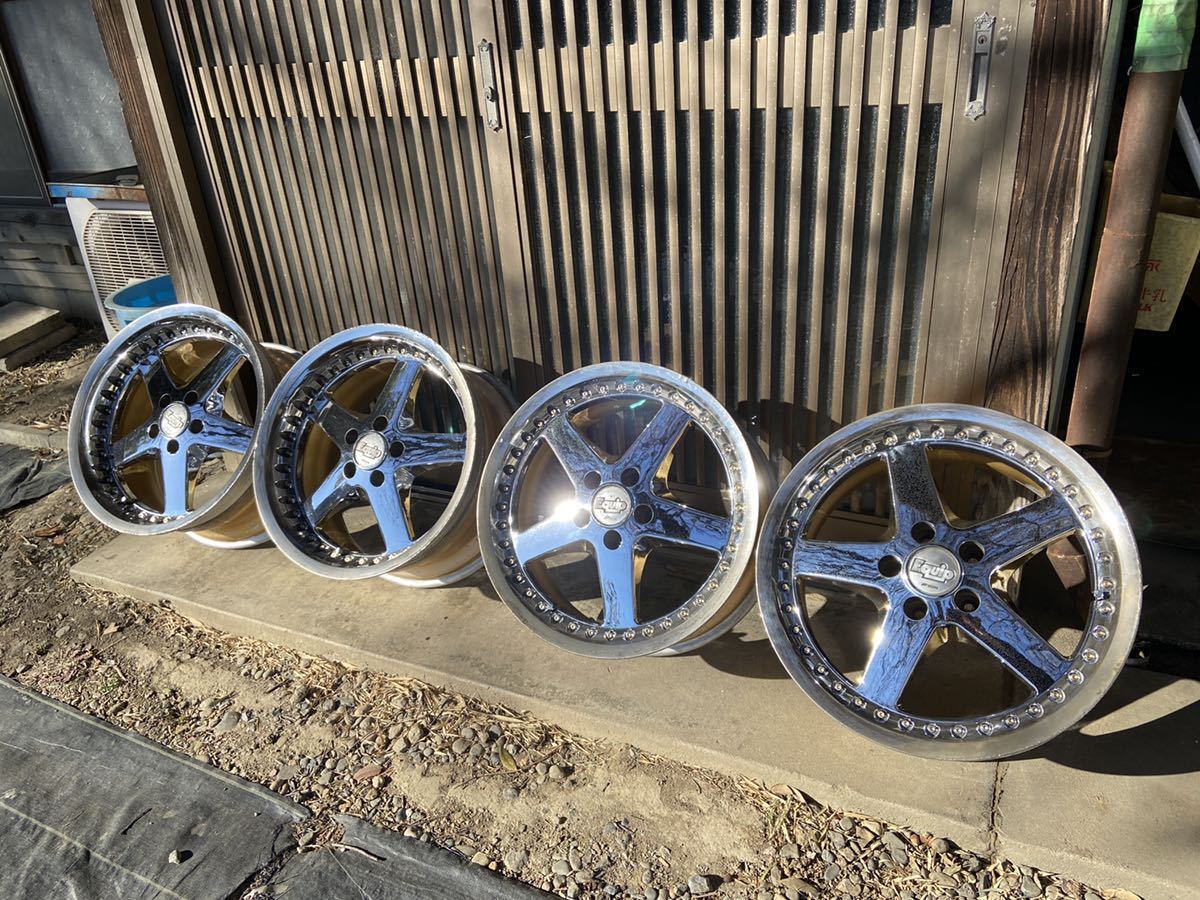 ワークエキップホイール18インチ9j＋35 8j＋30 114.3(5穴)｜売買された 