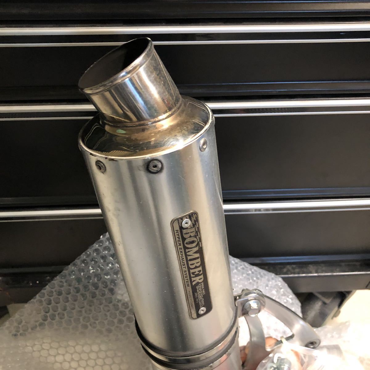 アドレスv125 k7 武川ボンバー マフラー(マフラー本体（社外）)｜売買