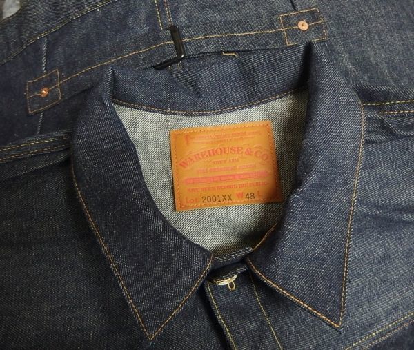 WAREHOUSE ウエアハウス Lot 2001XX 1ST TYPE デニム ジャケット G 