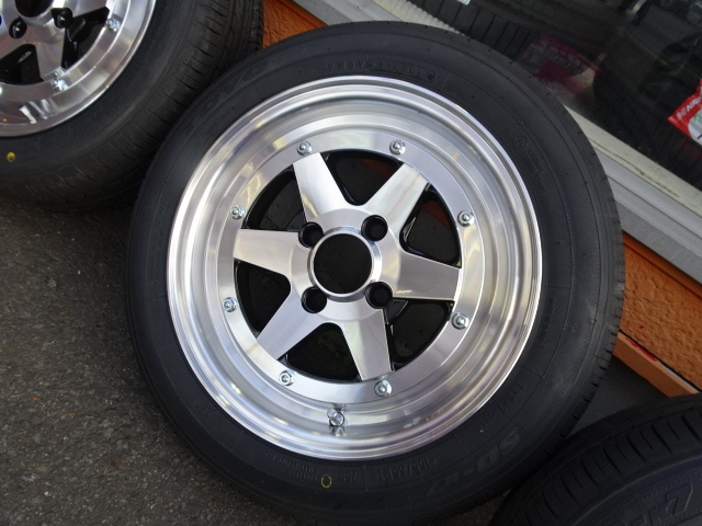復刻版ロンシャンXR-4 6J-14 100/4H ホイールのみ 4本セット 新品 軽