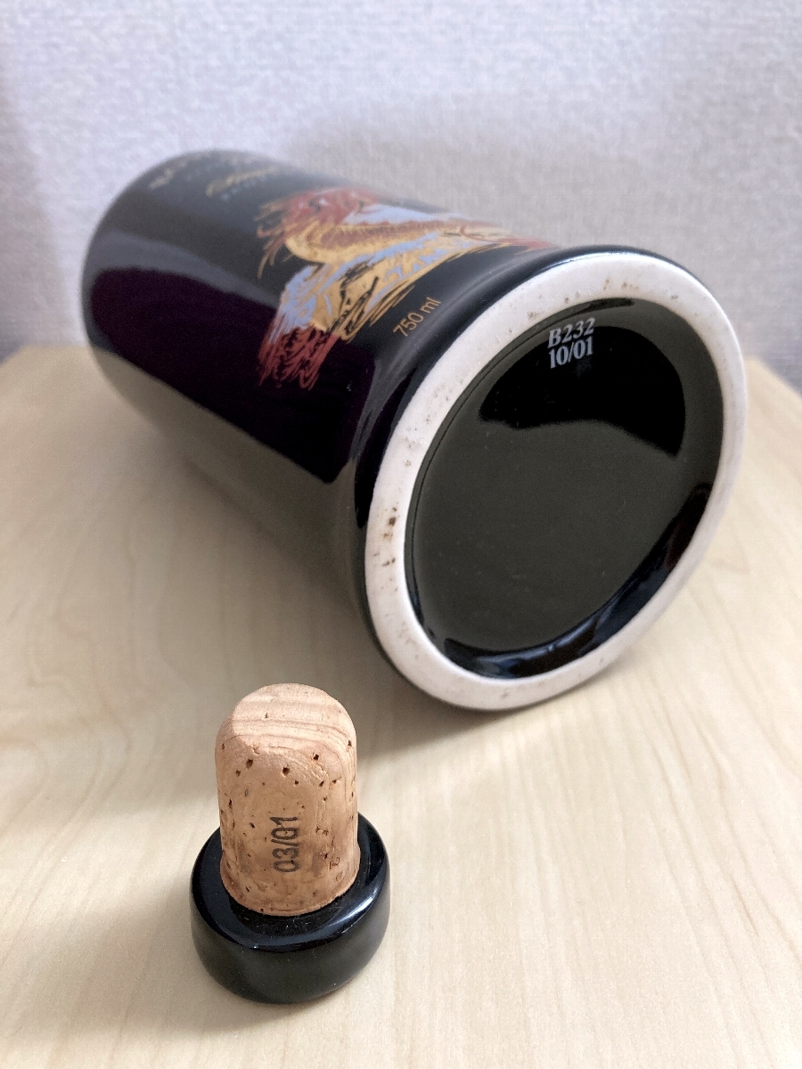 空き瓶】 BOWMORE 30年 ドラゴン 陶器 ボトル レア ボウモア オールド
