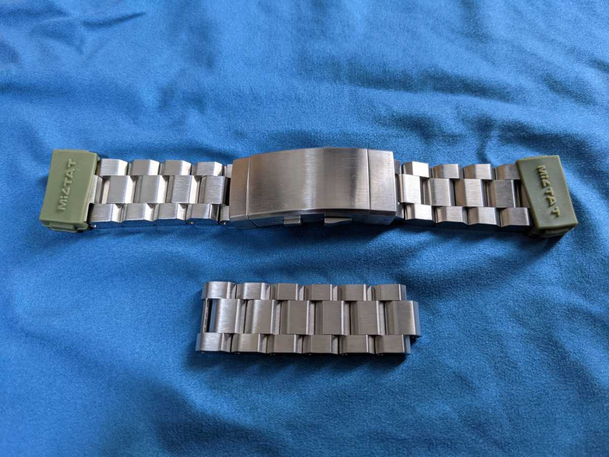 MiLTAT メタルブレス 20mm 極厚 タイコノート(金属ベルト)｜売買された 