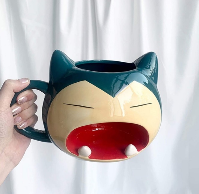 ポケモン カビゴン ☆ 3D マグカップ 大 A(陶磁製)｜売買された