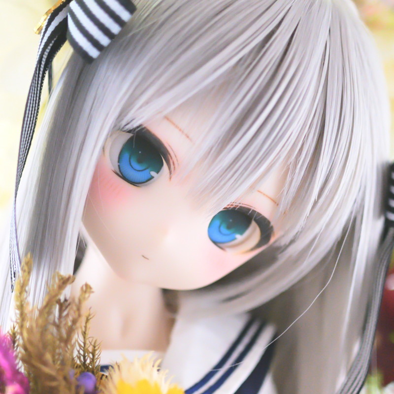 DDH-27 SW肌 カスタムヘッド＋デカールアイ MDD セミホワイト肌(パーツ 