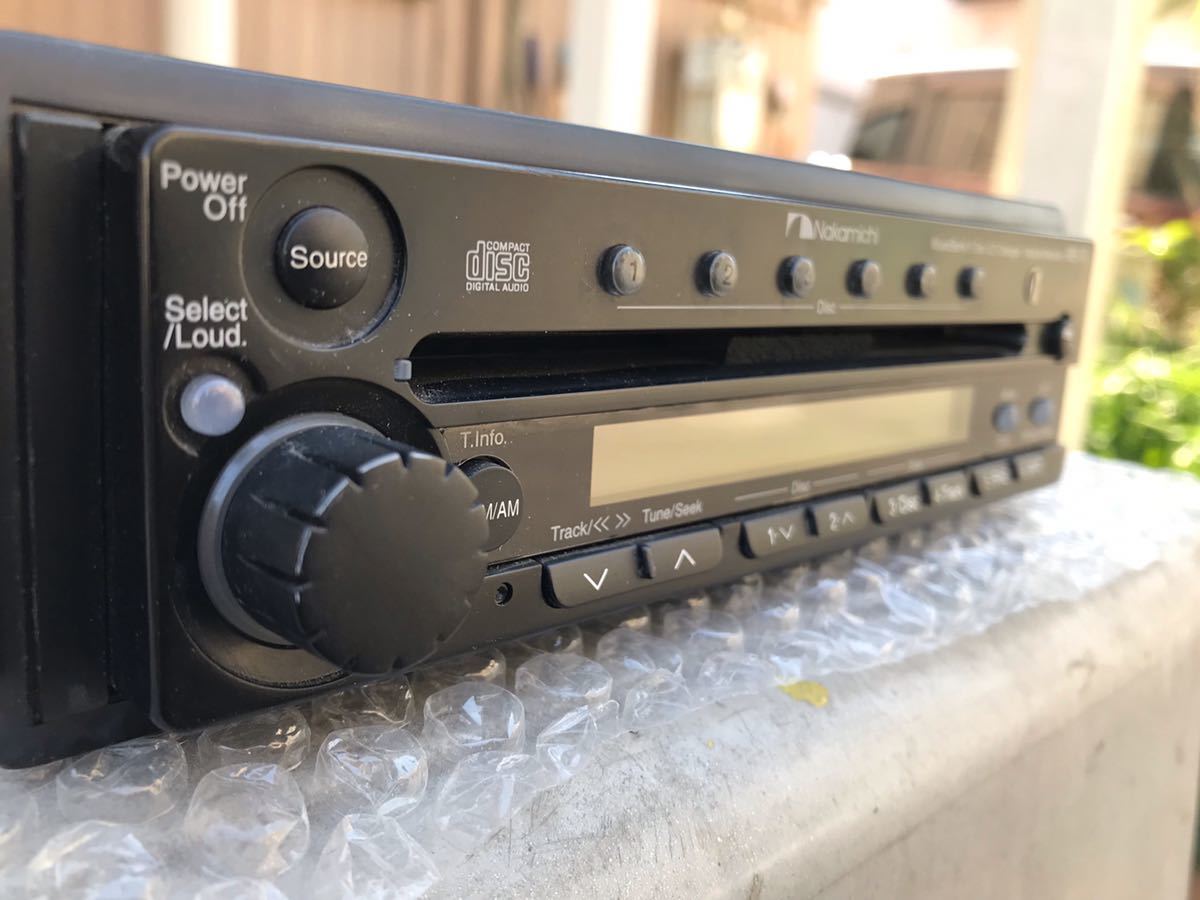 ナカミチ Nakamichi MB-Ⅵ 1DIN6連奏CDチェンジャー オーディオ 配線
