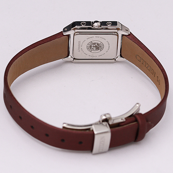 1円☆稼働◎正規美品【シチズン】ソーラー エル G620-S117780 スクエア  