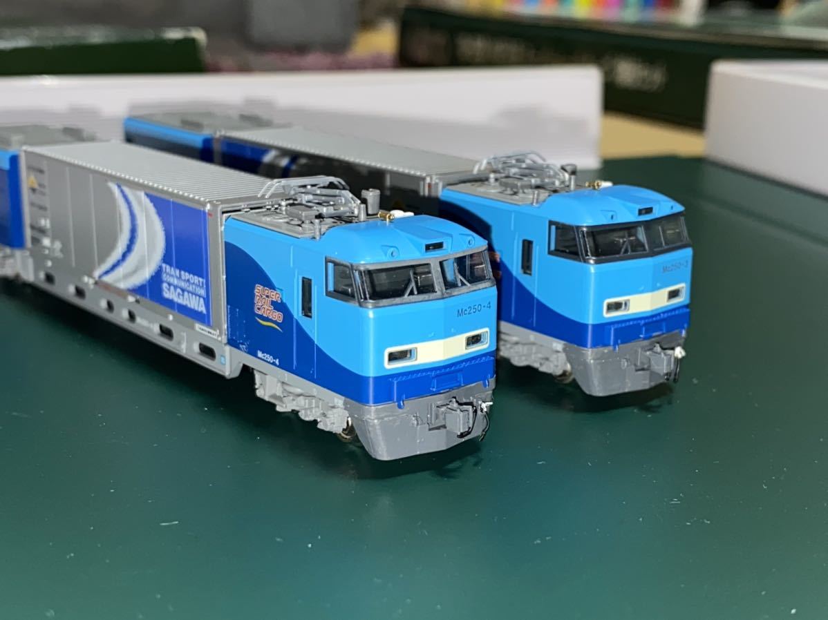 ジャンク Nゲージ KATO 10-227 M250系貨物電車 スーパーレールカーゴ
