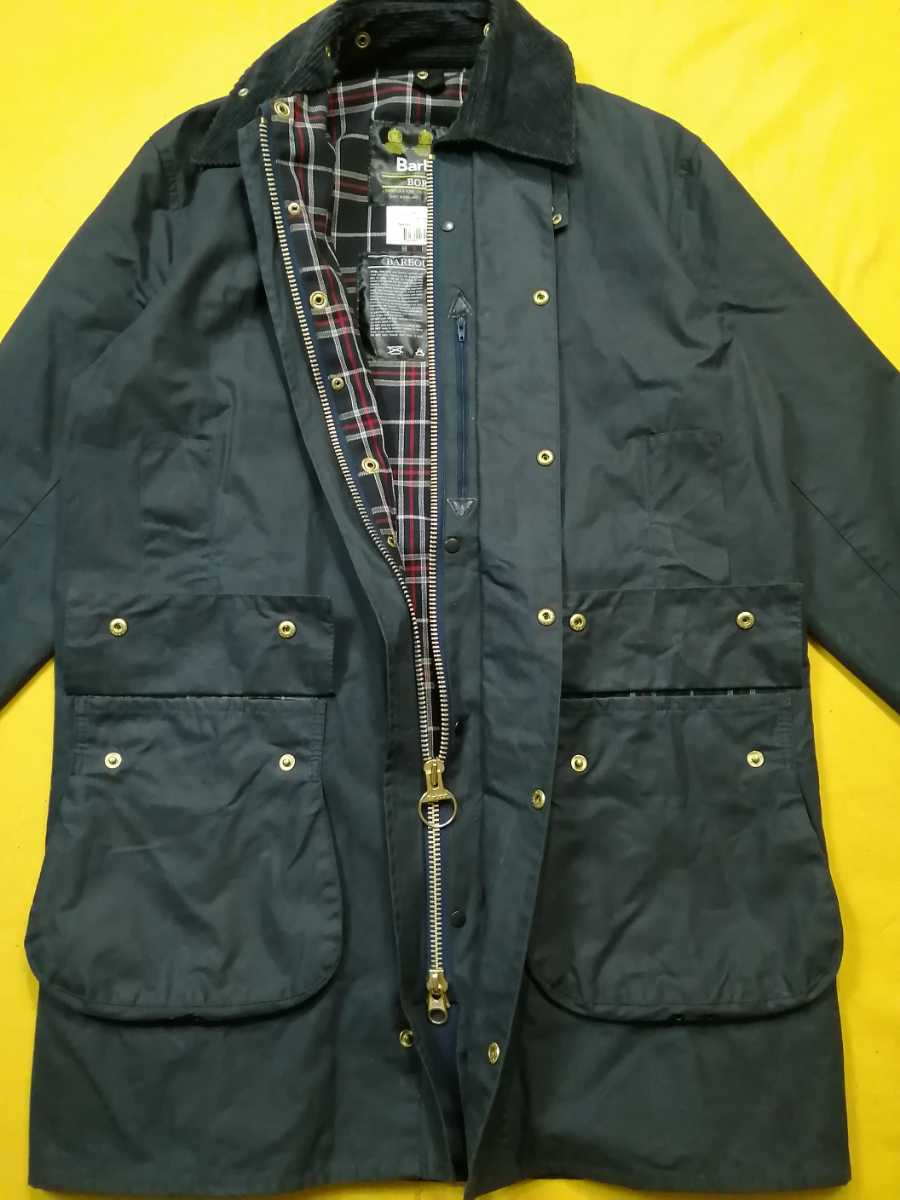 Mint condition◎ BARBOUR border c38 3クレスト 90s後半