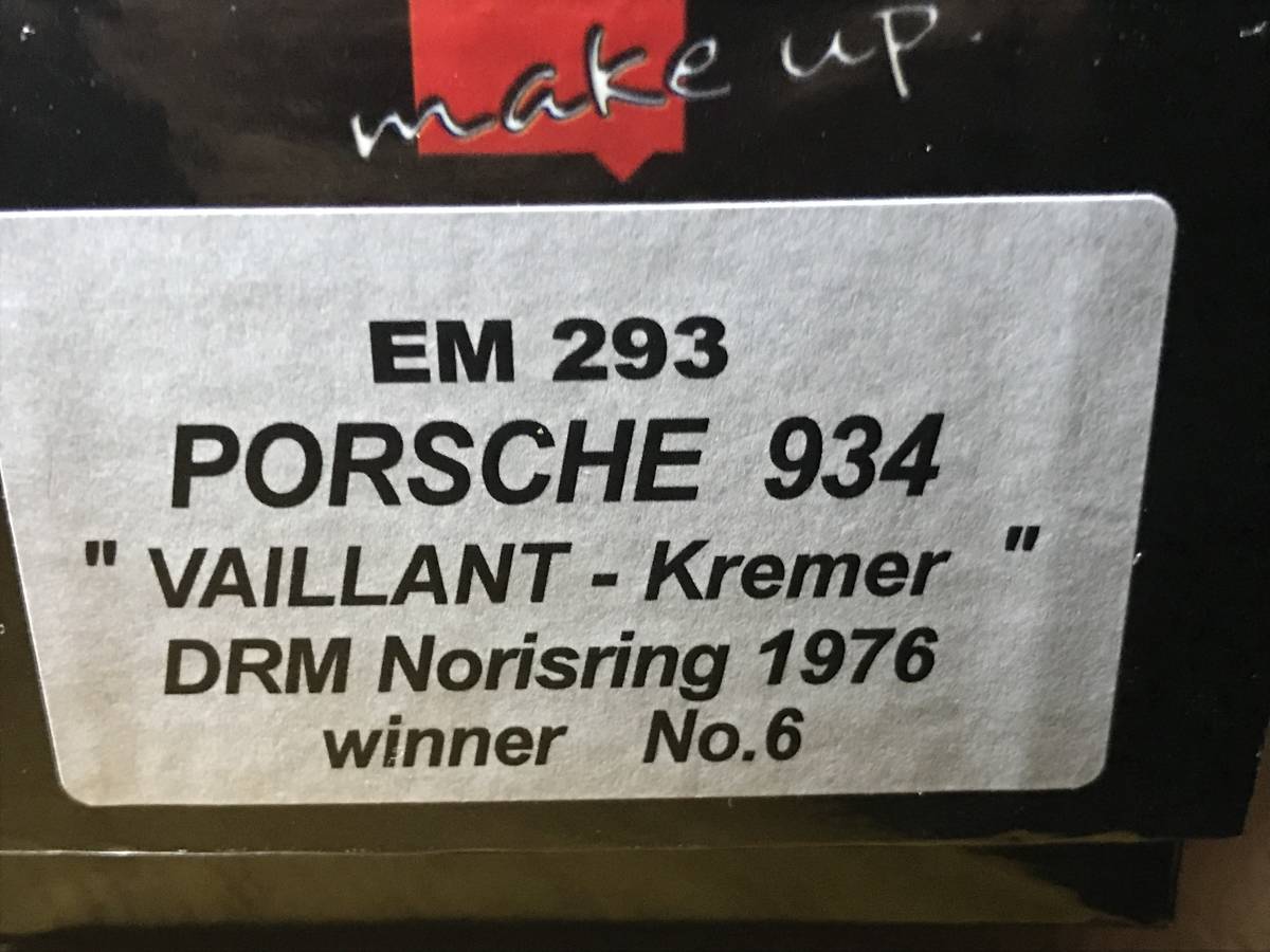 1⁄43 メイクアップ Porsche ポルシェ 0 Make Up VISION UP Carrera