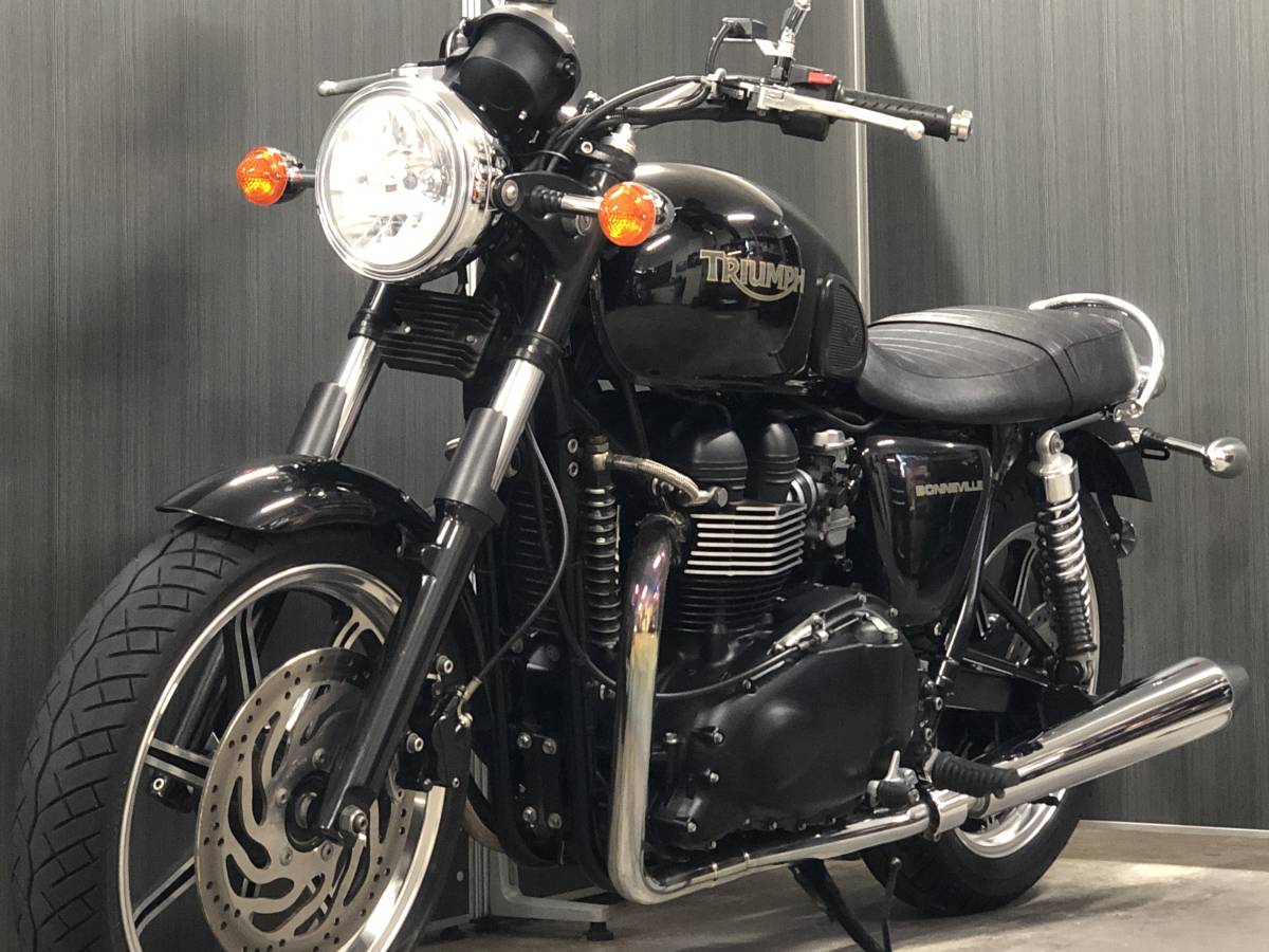 検R3年9月 トライアンフ ボンネビル790 フォークOH済み w650？800？