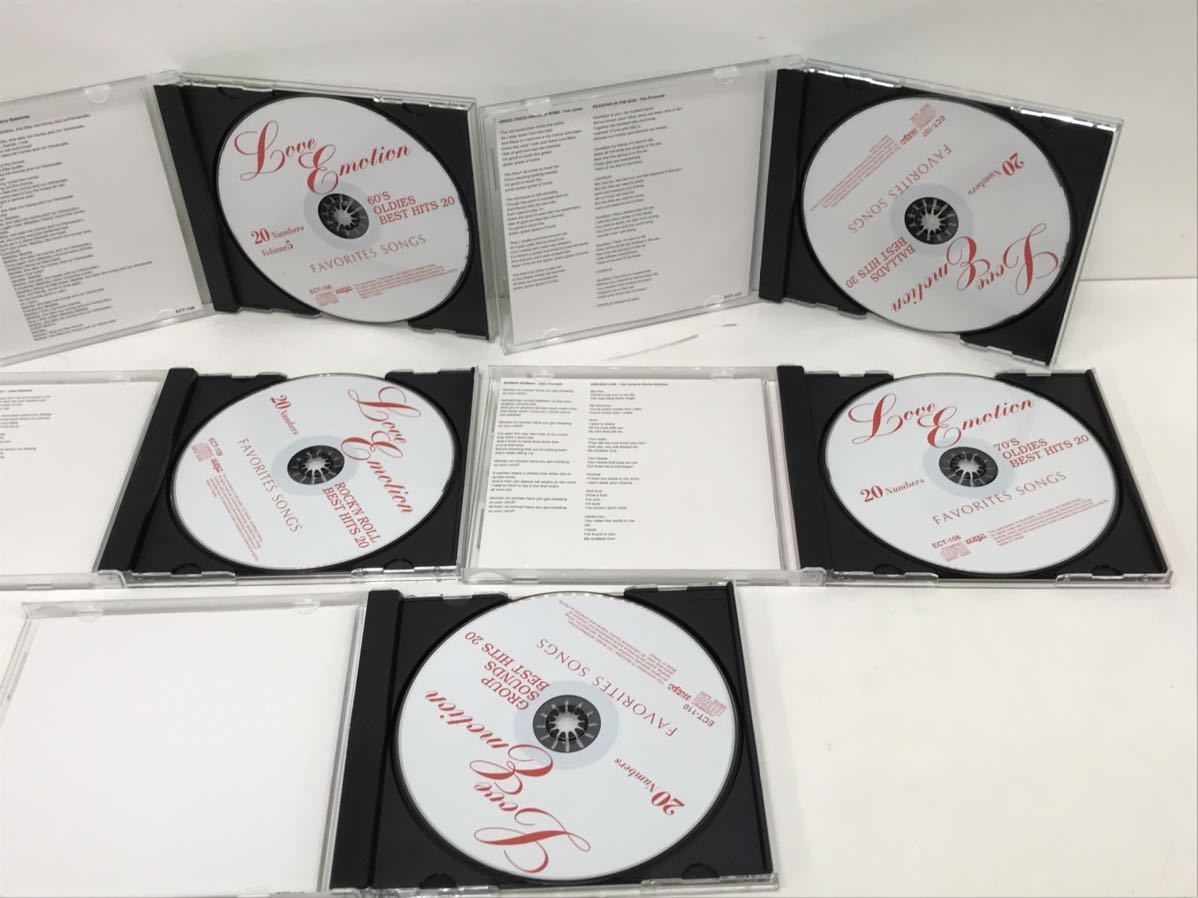 Love Emotion BESTHITS 20 CD 10枚組 オールディーズ ベストヒット 