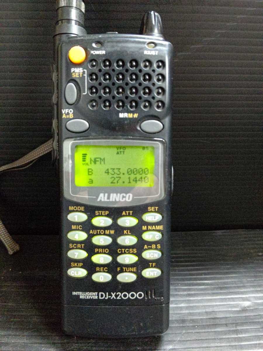 ALINCO アルインコ DJ-X2000 ハンディ受信機 無線機W4817888