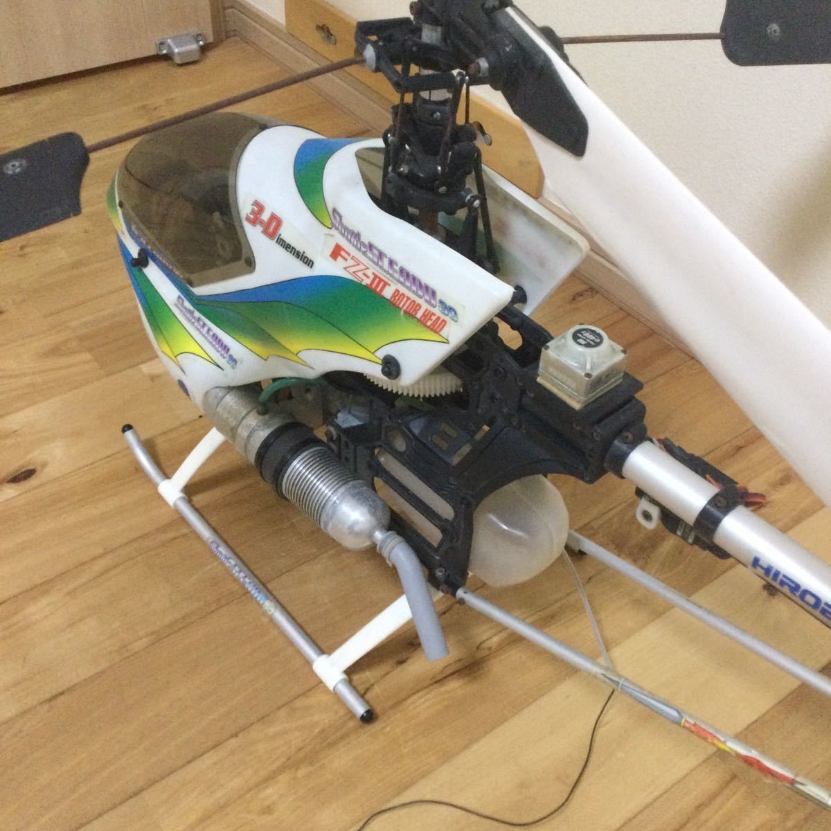 ヒロボー HIROBO LIMITED Shuttle SCEADU 30 FZ-Ⅲ ROTOR HEAD 3-D