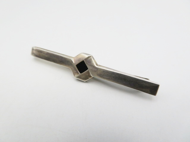 【新作登場，100%新品】 K03 GEORG JENSEN/ジョージジェンセン オニキス/SV925 ネクタイピン タイバー シルバー/ブラック(その他)｜売買されたオークション情報、yahooの商品情報をアーカイブ公開 - オークファン その他