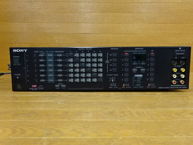 SB-V3000 SONY ビデオ ソニー オーディオ セレクター ジャンク