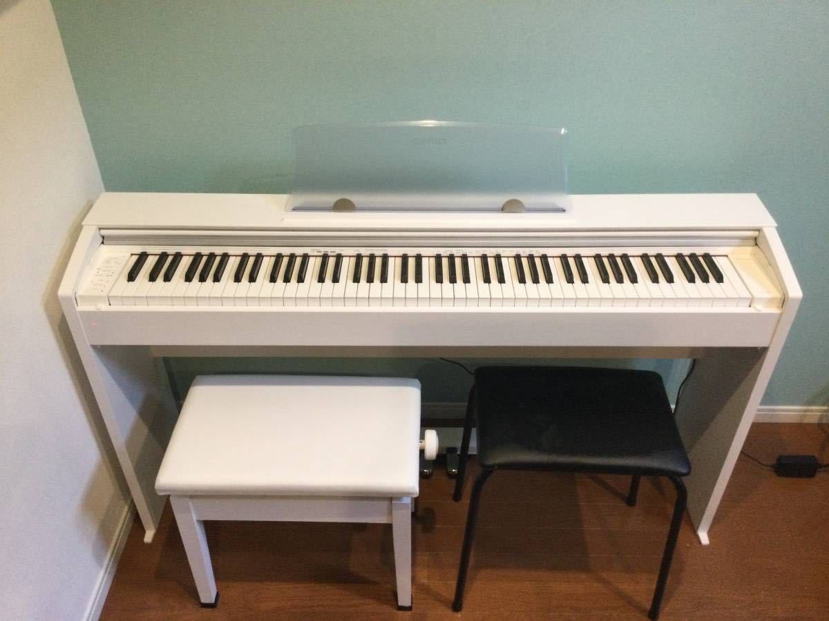 カシオ PX-770 電子ピアノ 高低自在イス ピアノ椅子 セット(カシオ 