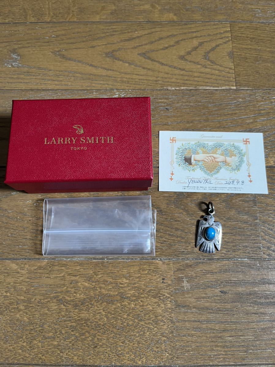 付属品完備】LARRY SMITH / TURQUOISE POINT THUNDERBIRD TOP ラリー