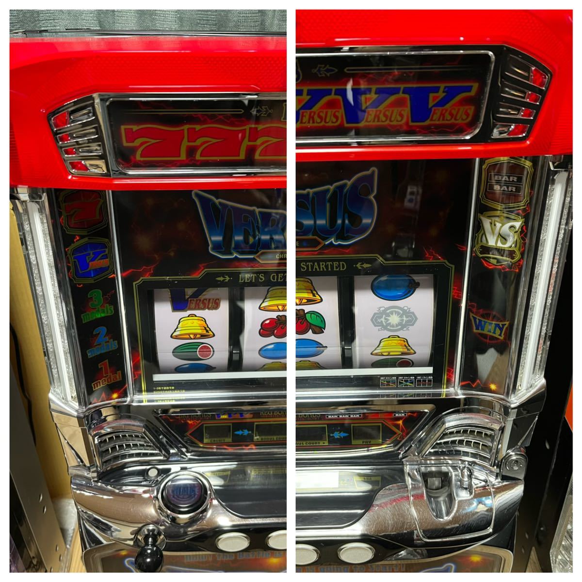 発送可能 パチスロ バーサスSE アクロス ユニバーサル 5号機 美品 