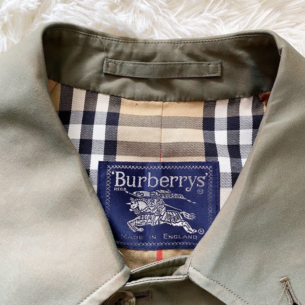 極希少！！バーバリーズ BURBERRY ステンカラーコート M-Lサイズ ノバ