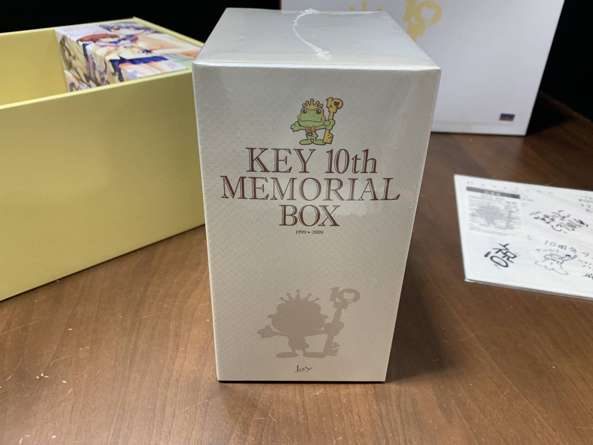 ◇【中未開封】KEY 10th MEMORIAL BOX 1999-2009 ANNIVERSARY 