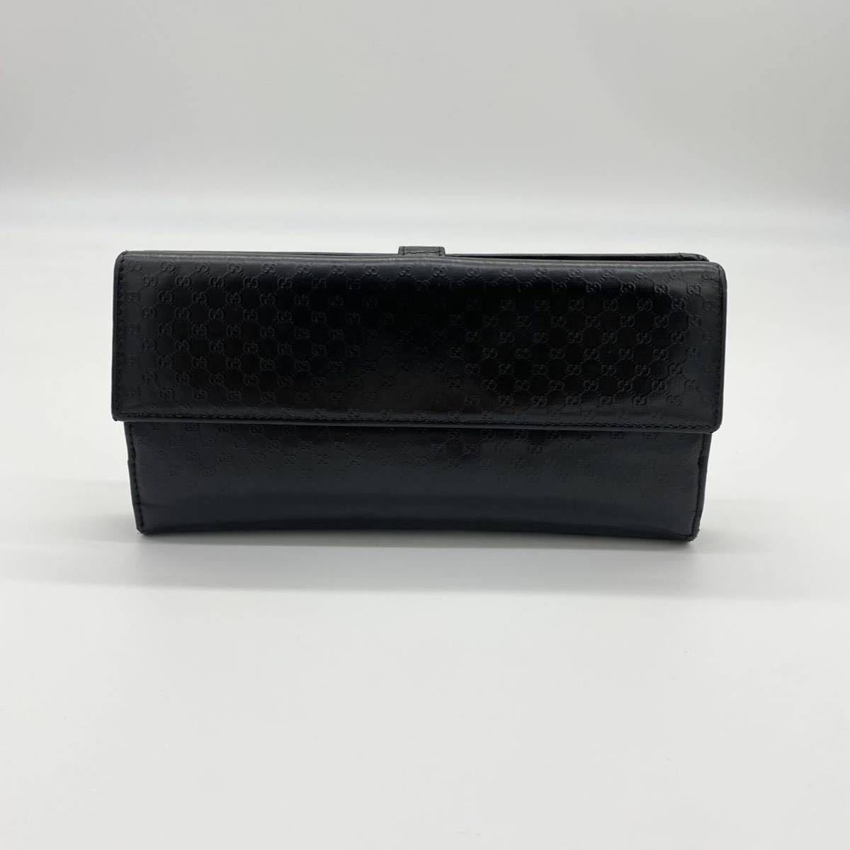 1円〜○美品○ GUCCI グッチ 長財布 ジャッキー マイクロシマ シマ GG
