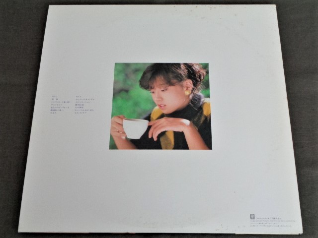 見本盤 中森明菜 [メモワール] BEST AKINA/未使用'84年ジャケット