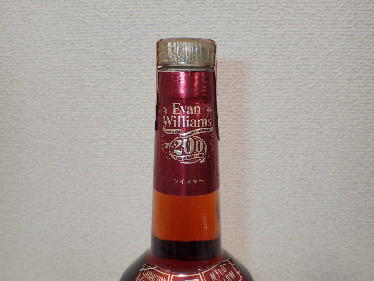 未開栓 】古酒 エヴァン・ウィリアムス15年 Evan Williams 