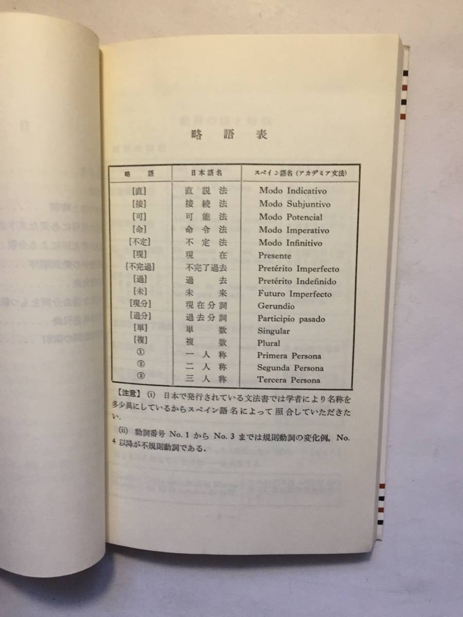 再出品なし スペイン語動詞変化表 逆引索引附 瓜谷良平 著 大学書林 刊 平成3年25版 参考書 売買されたオークション情報 Yahooの商品情報をアーカイブ公開 オークファン Aucfan Com