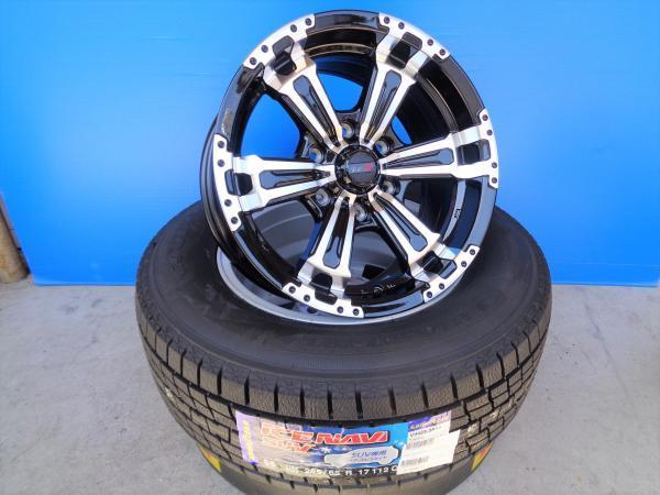 ◇ICENAVI SUV◇アルミ付きスタッドレス4本セット 225/55R18インチ
