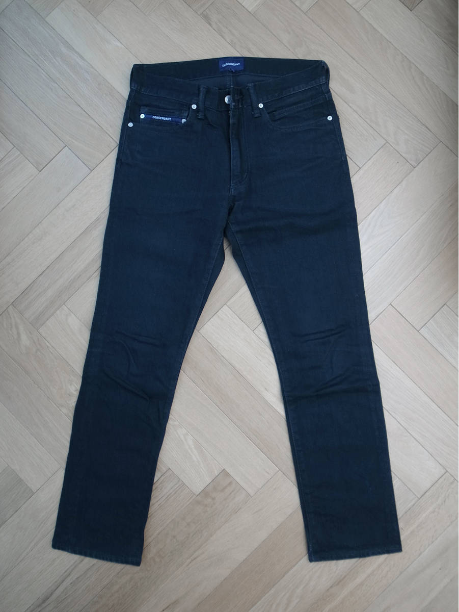 descendant ブラックデニム パンツ fpar wtaps ネイバーフッド 
