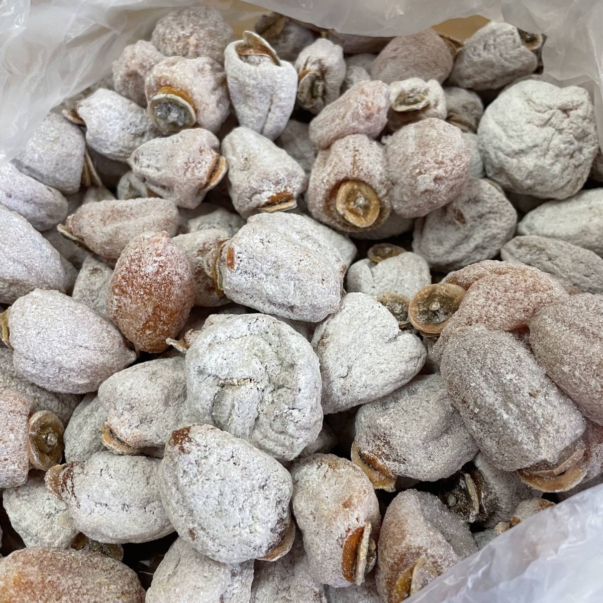 訳あり 干し柿 長野県産 ほしがき 大容量 3kg 冷凍配送...._4