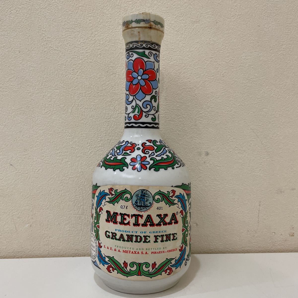 y56a12-60 METAXA GRANDE FINE 700ml メタクサ グランド ファイン 陶器