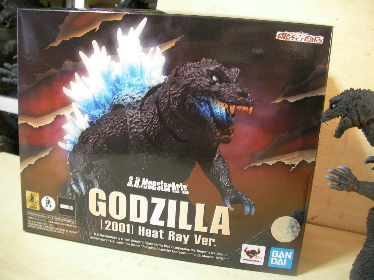 S.H.MonsterArts ゴジラ2001 放射熱線Ver. (ゴジラ)｜売買された 