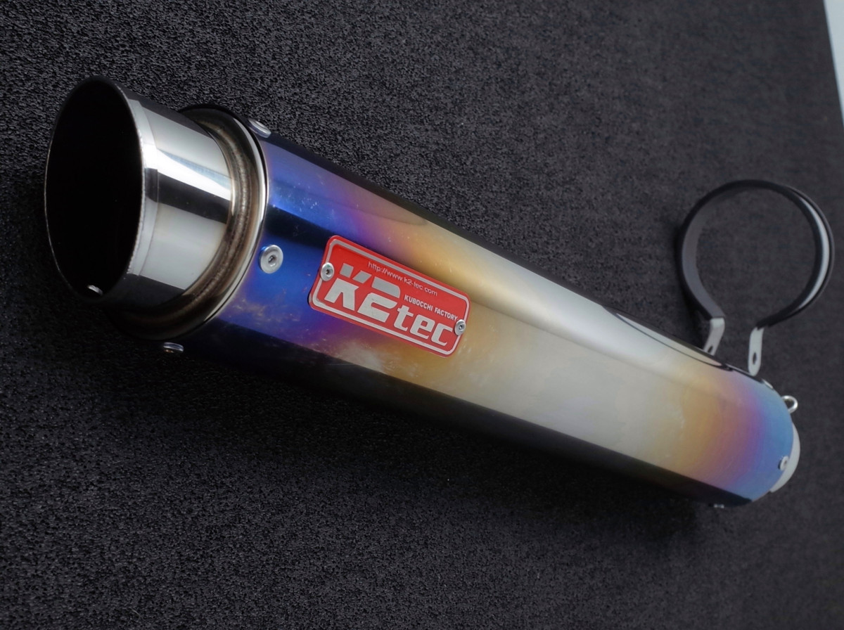 K2-tec 60.5φ汎用マフラー （バンド付き） 【公式通販】