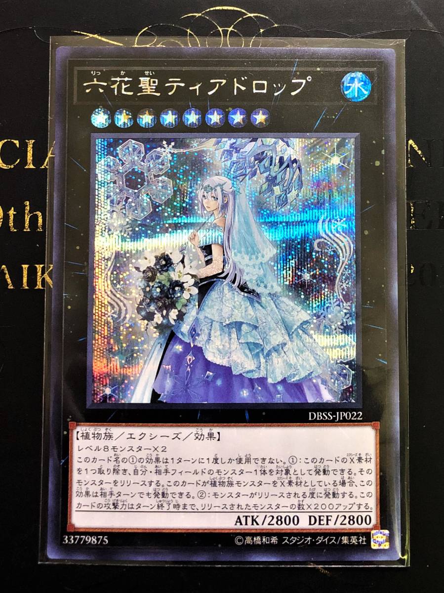 遊戯王 泰亜版 英語アジア 六花聖ティアドロップ 25th クオシク 【公式