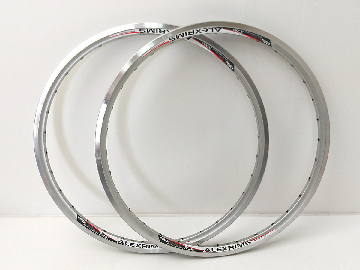 ALEXRIMS R390 20インチ 451 32H シルバーアルマイト/CNC 2本セット 傷あり(リム、スポーク)｜売買された ...